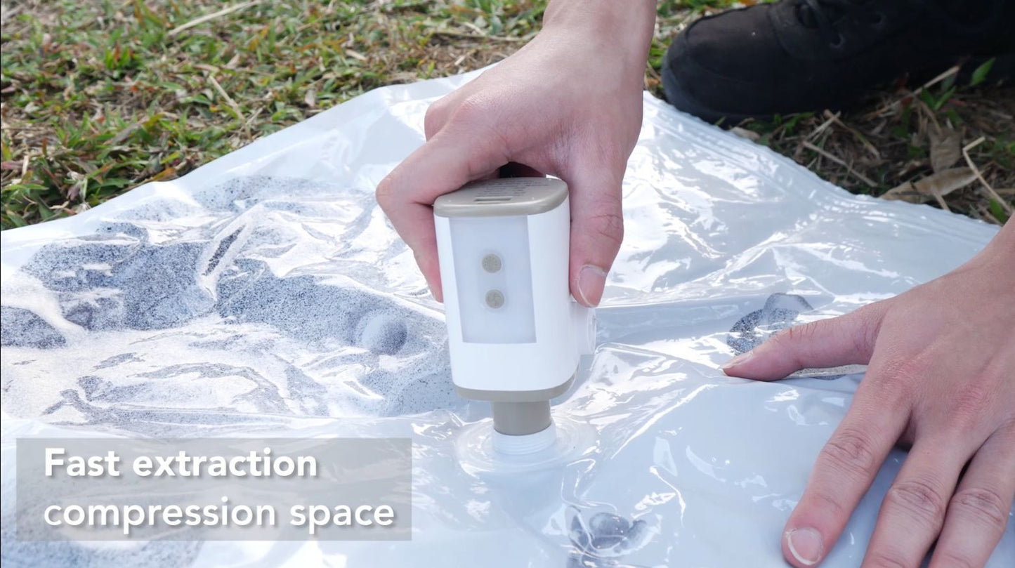 Wireless inflation and extraction pump, magnetic fixation long continuous lighting, suitable for air mattress, swimming ring and sleeping pad